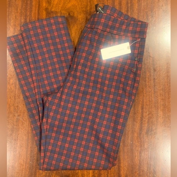 Sanctuary Pants - NWT Sanctuary by Anthropologie Checkered Stretch Leggings Small
